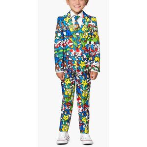 Opposuits Kids Super Mario Two-Piece Suit Size 6Y